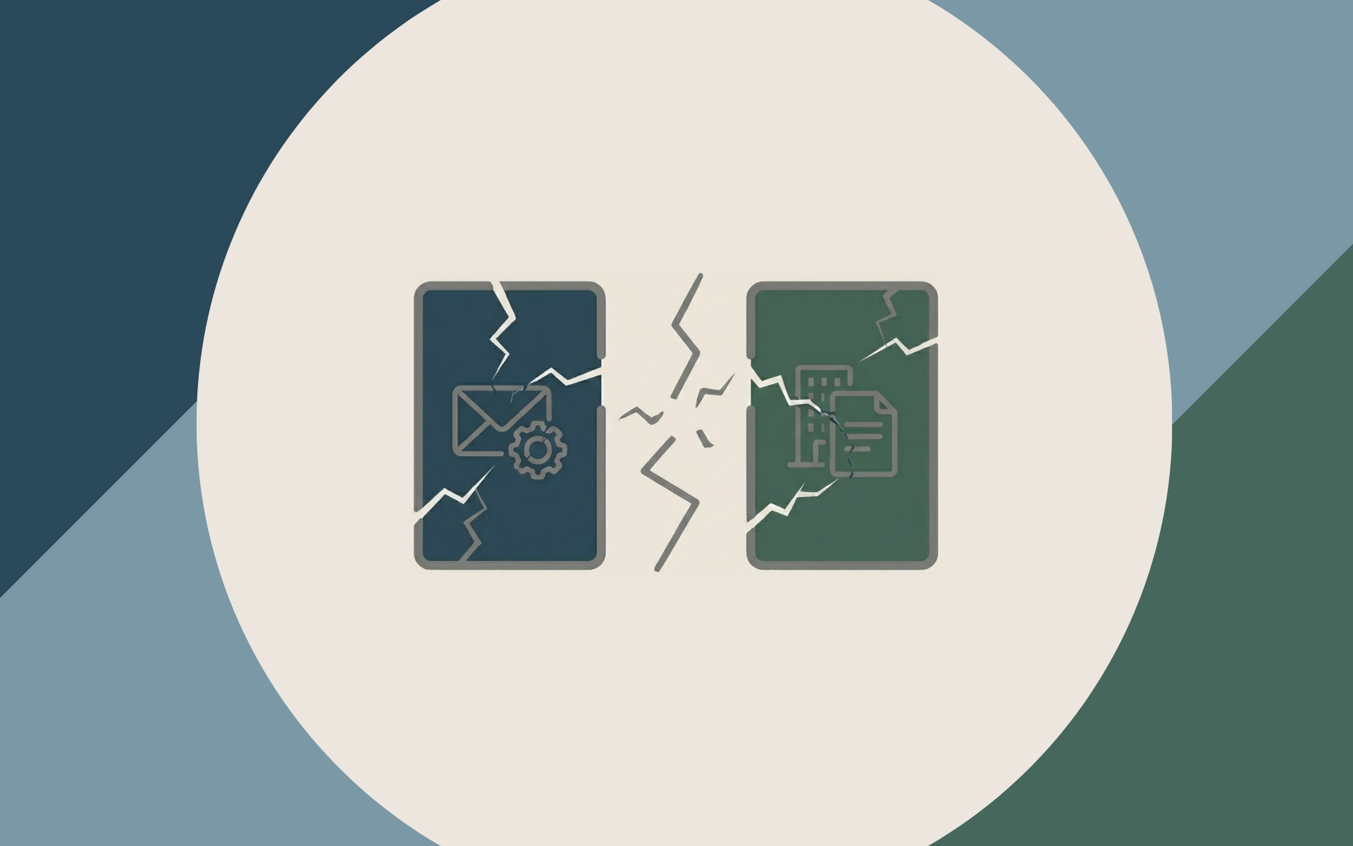 System- und Medienbrüche: Verschwendung als Standard